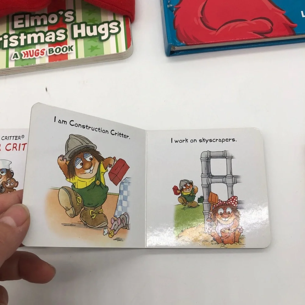 *3 for $20* Elmo Christmas Book & Mini Books
